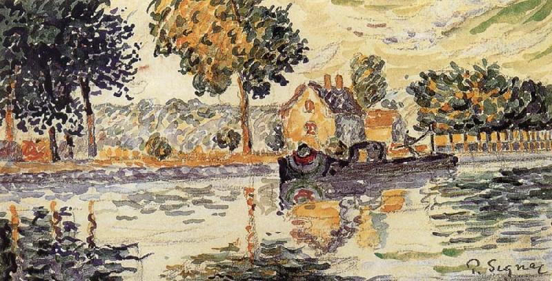 Paul Signac Impression Sweden oil painting art
